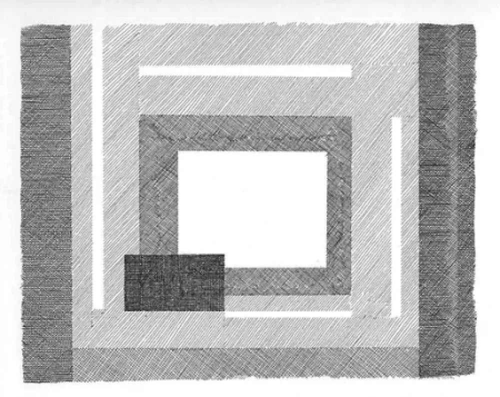 Etching Korompay - Composizione