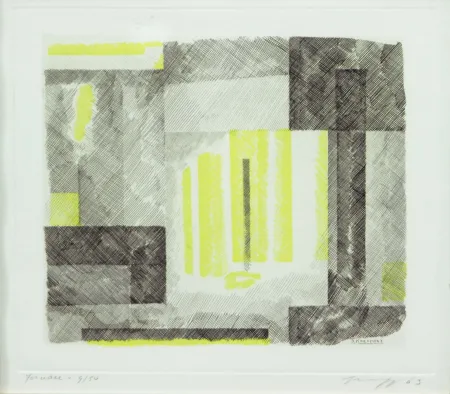 Etching Korompay - FORNACE