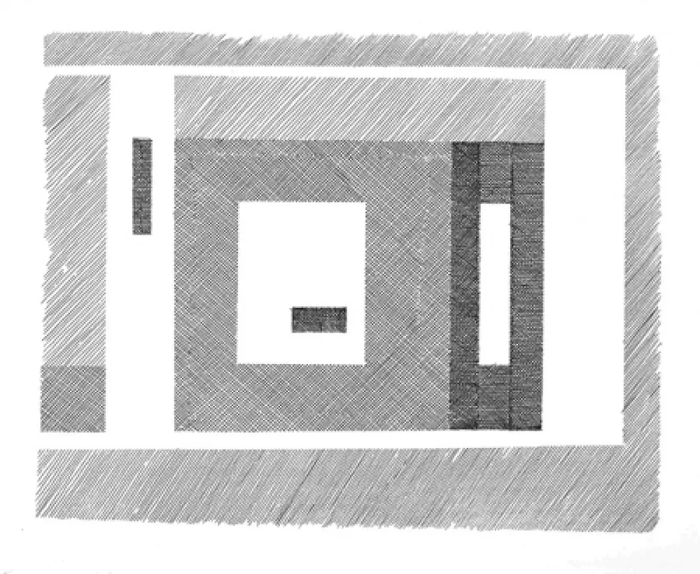 Etching Korompay - Fornace