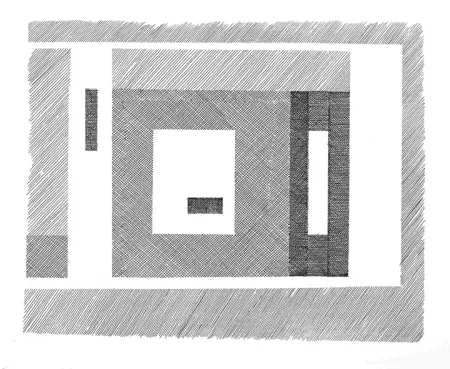 Etching Korompay - Fornace