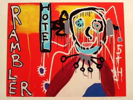 Lithograph Kostabi - Kostabi