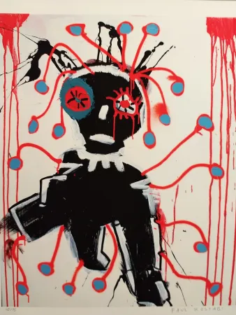 Lithograph Kostabi - Kostabi