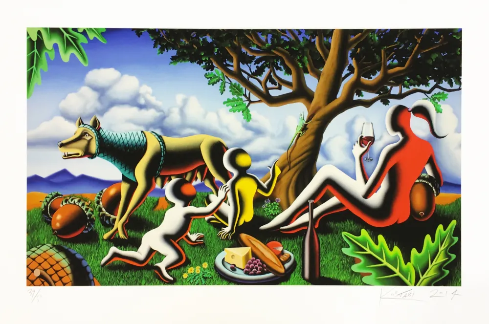 Screenprint Kostabi - TBT