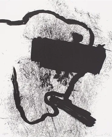 Lithograph Kounellis - Composition