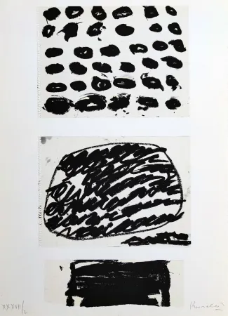 Screenprint Kounellis - Federico Garcia Lorca