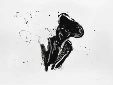 Lithograph Kounellis - Fumo di pietra II