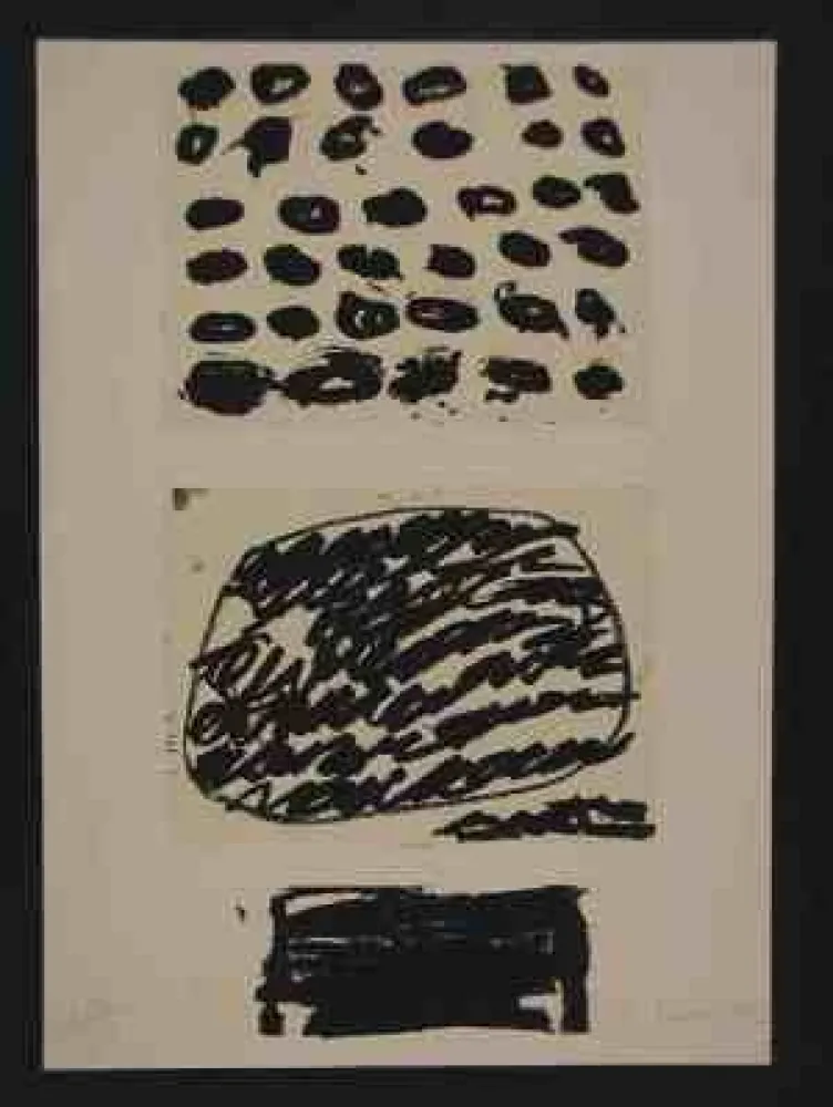 Lithograph Kounellis - Sans titre