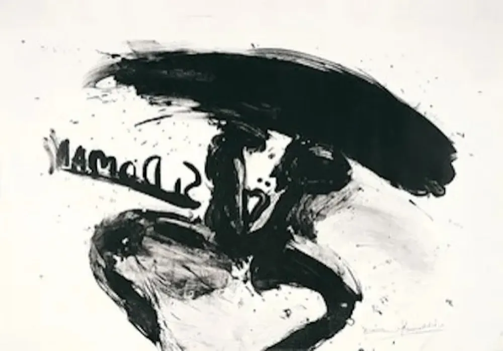 Lithograph Kounellis - Sin titulo