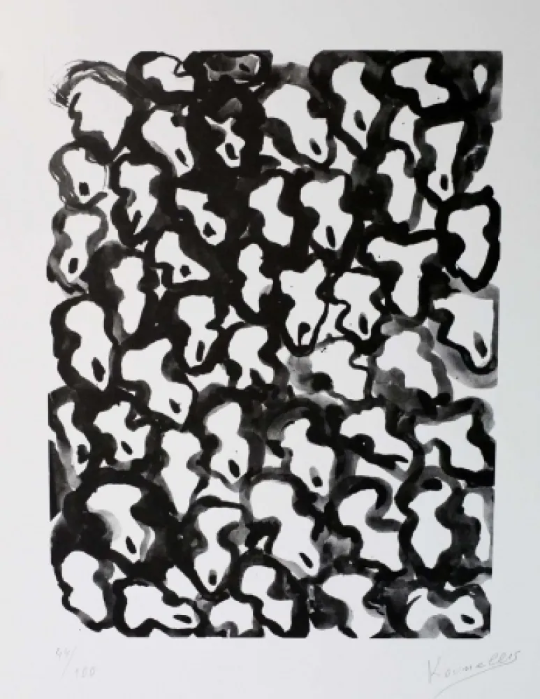 Lithograph Kounellis - Untitled