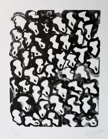 Lithograph Kounellis - Untitled