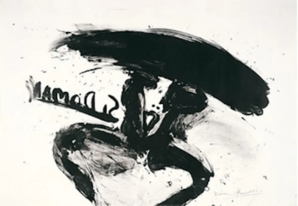 Lithograph Kounellis - Untitled