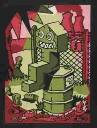 Screenprint Kriki - Sans titre