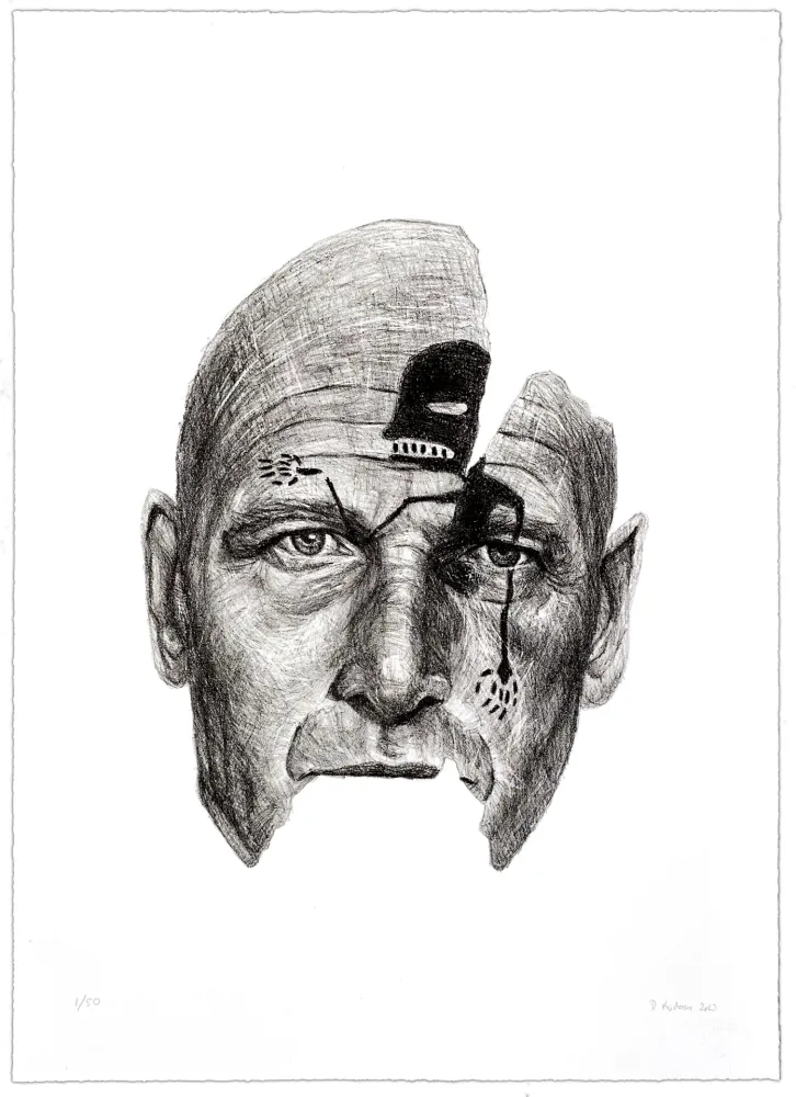 Lithograph Kristensen - Sans titre 2