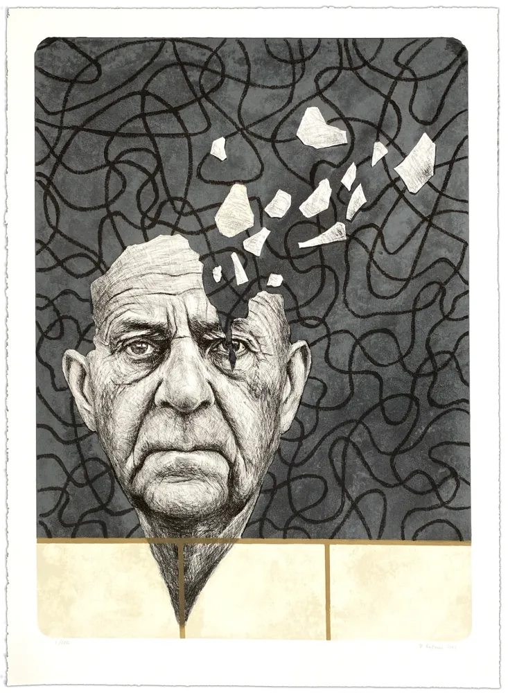 Lithograph Kristensen - Sans titre 3