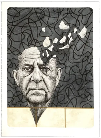 Lithograph Kristensen - Sans titre 3