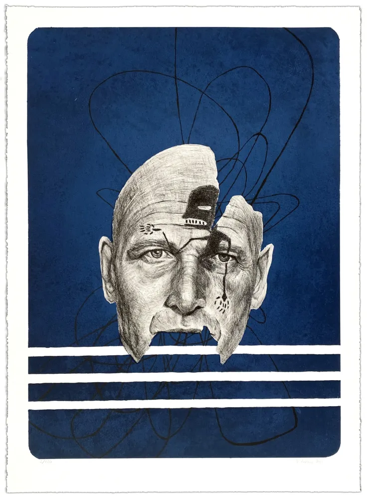 Lithograph Kristensen - Sans titre 4