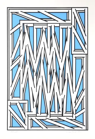 Screenprint Krushenick - Grill