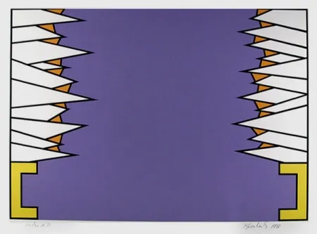 Screenprint Krushenick - Over the Rainbow