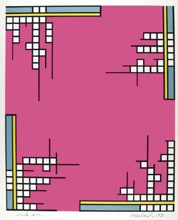 Screenprint Krushenick - Over the Top