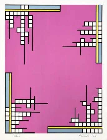 Screenprint Krushenick - OVER THE TOP