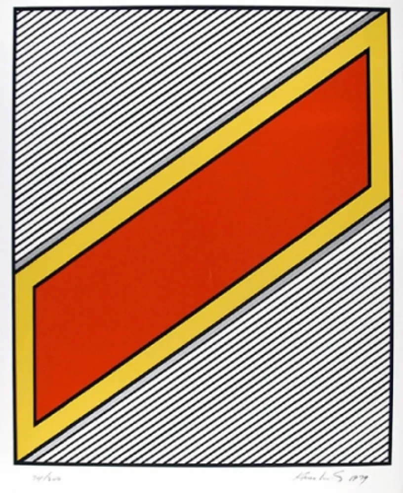 Screenprint Krushenick - Silver Image