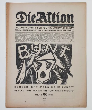 Woodcut Kubicki - BUNT (Revolt)