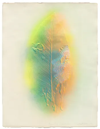 Lithograph Kudo - Fossil in Hiroshima