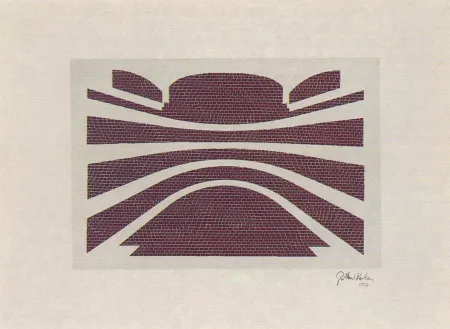 Lithograph Kuitca - Cuarta pared