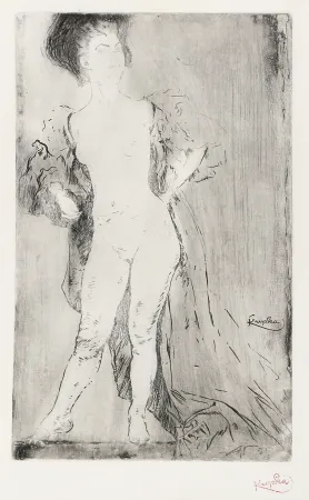 Etching Kupka - Femme Debout
