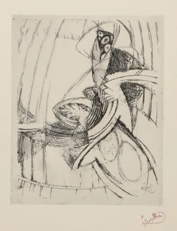 Etching Kupka - Sons de Cloches