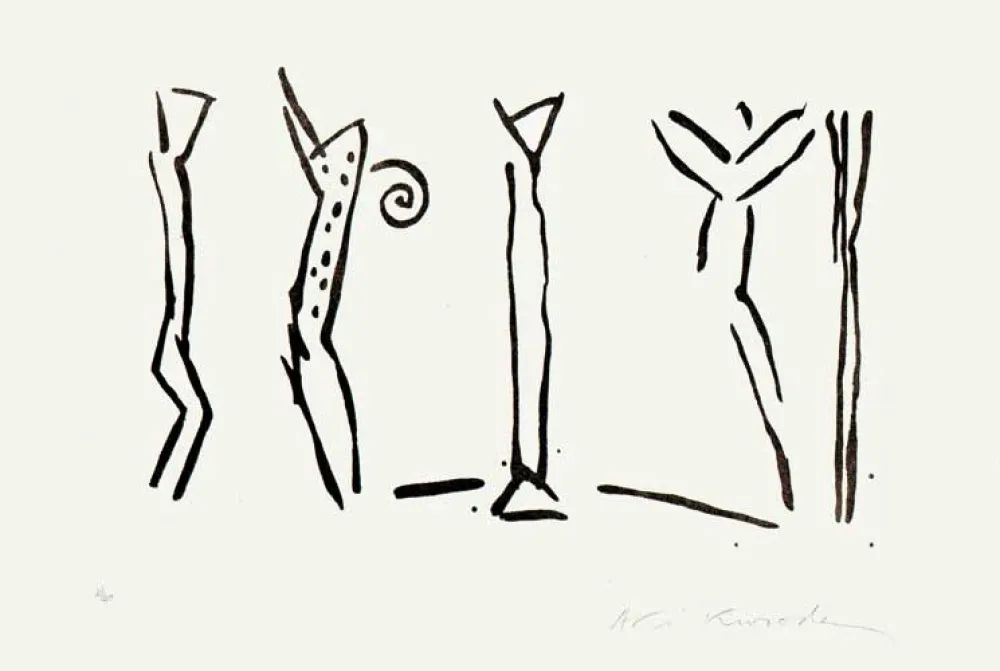 Engraving Kuroda - Nuit Blanche