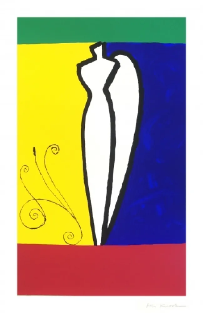 Screenprint Kuroda - O.T.