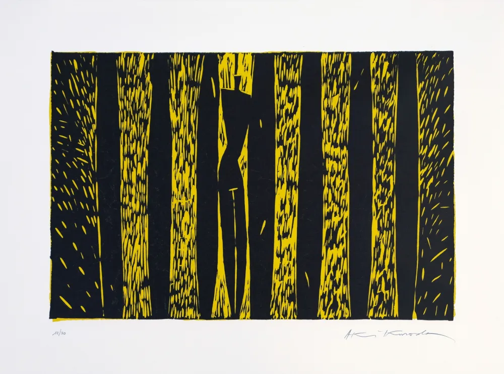 Linocut Kuroda - SudI I V