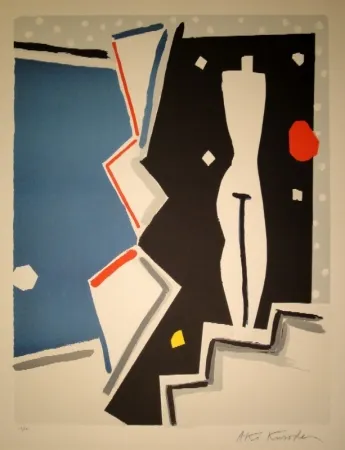 Screenprint Kuroda - Untitled