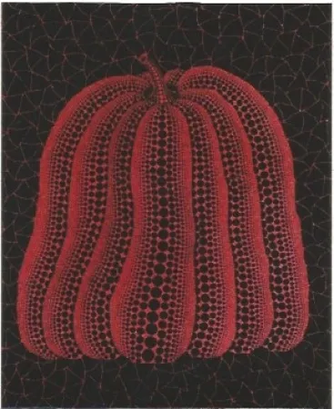 Screenprint Kusama - A pumpkin