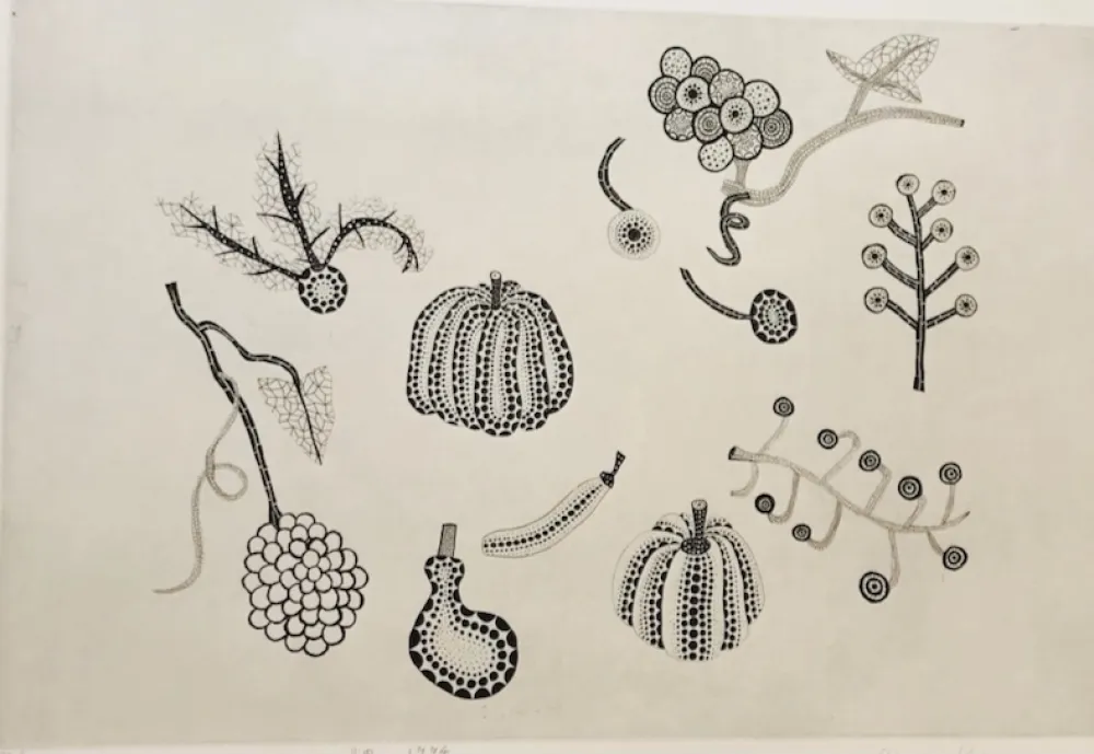 Etching Kusama - Field