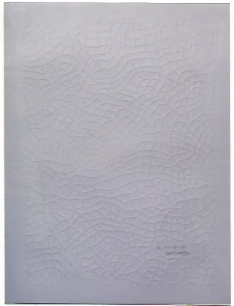 Etching Kusama - Infinity nets