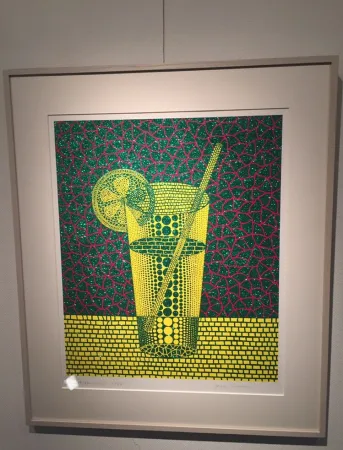 Screenprint Kusama - Lemonsquash2 