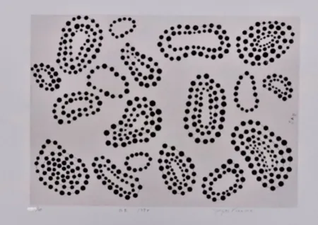Etching Kusama - Polka dots