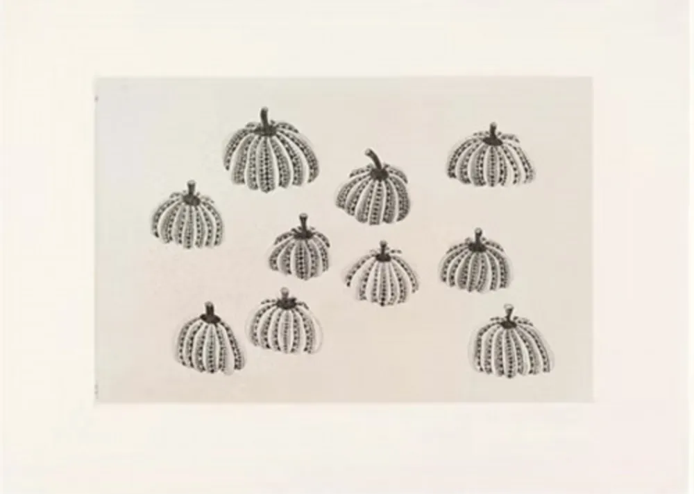 Etching Kusama - Pumpkin Army