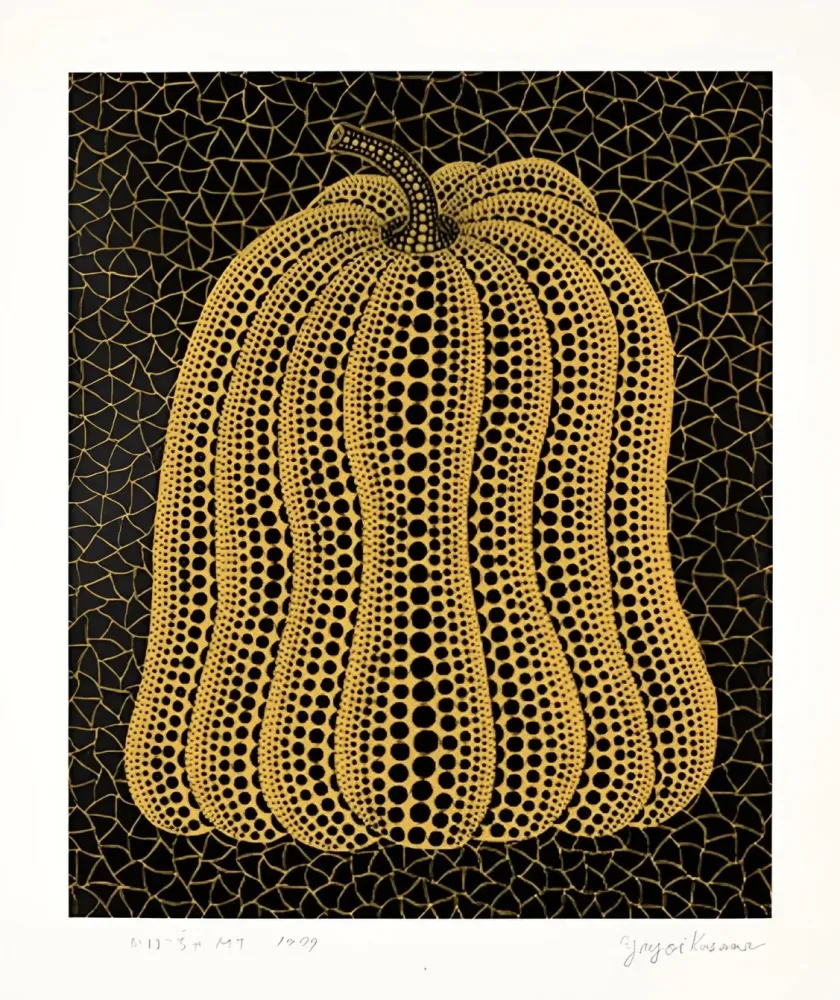 Screenprint Kusama - Pumpkin MT