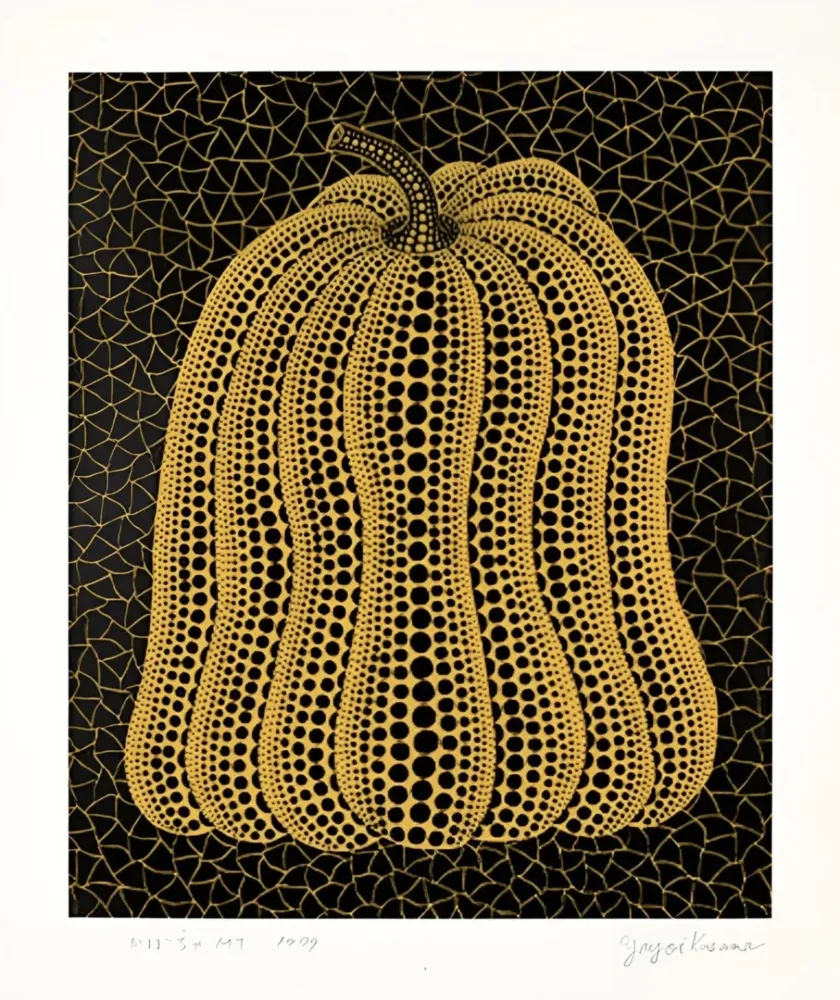Screenprint Kusama - Pumpkin MT