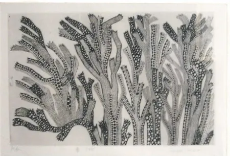 Etching Kusama - Spring # 209