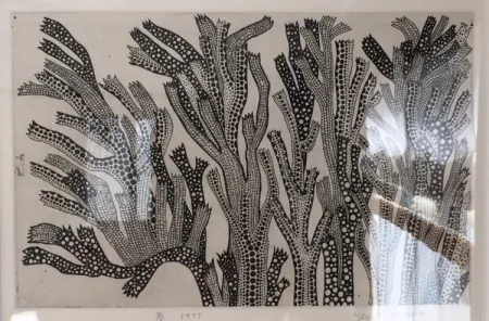 Etching Kusama - Spring