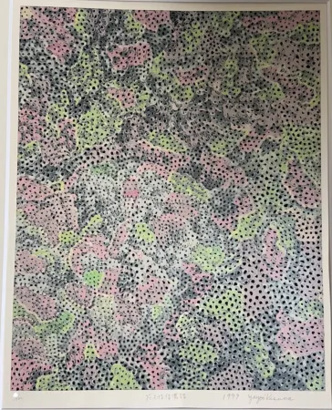 Screenprint Kusama - The Flowering Shinano Road