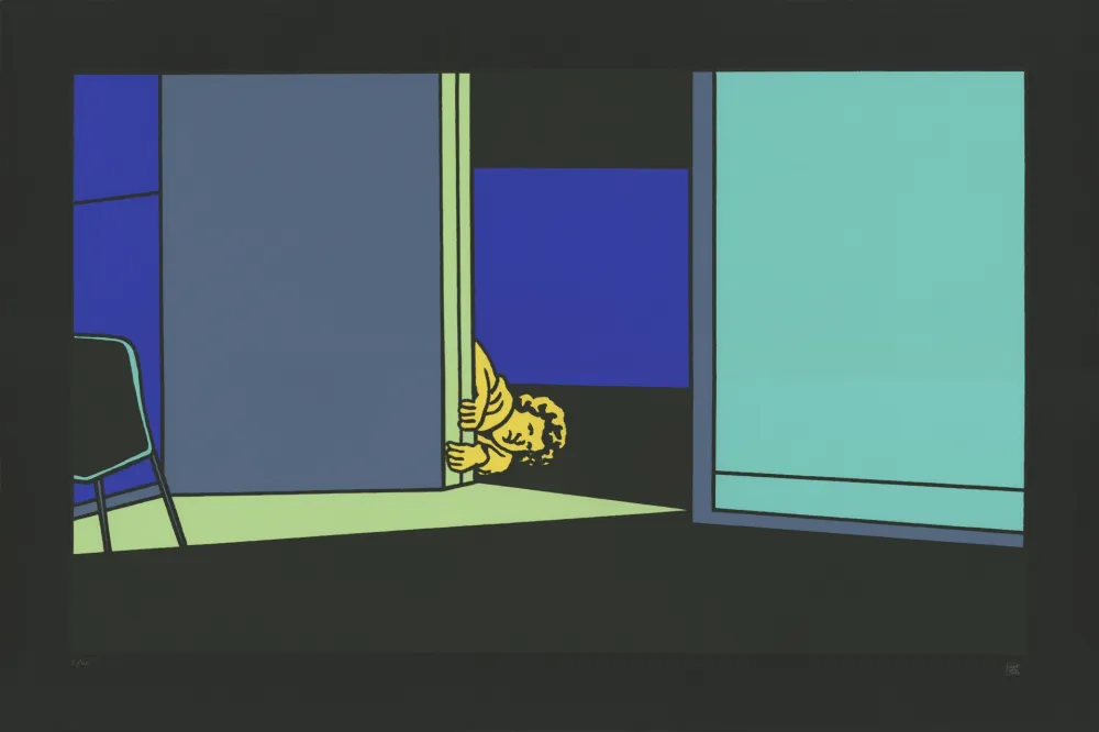 Screenprint La Police  - Tata