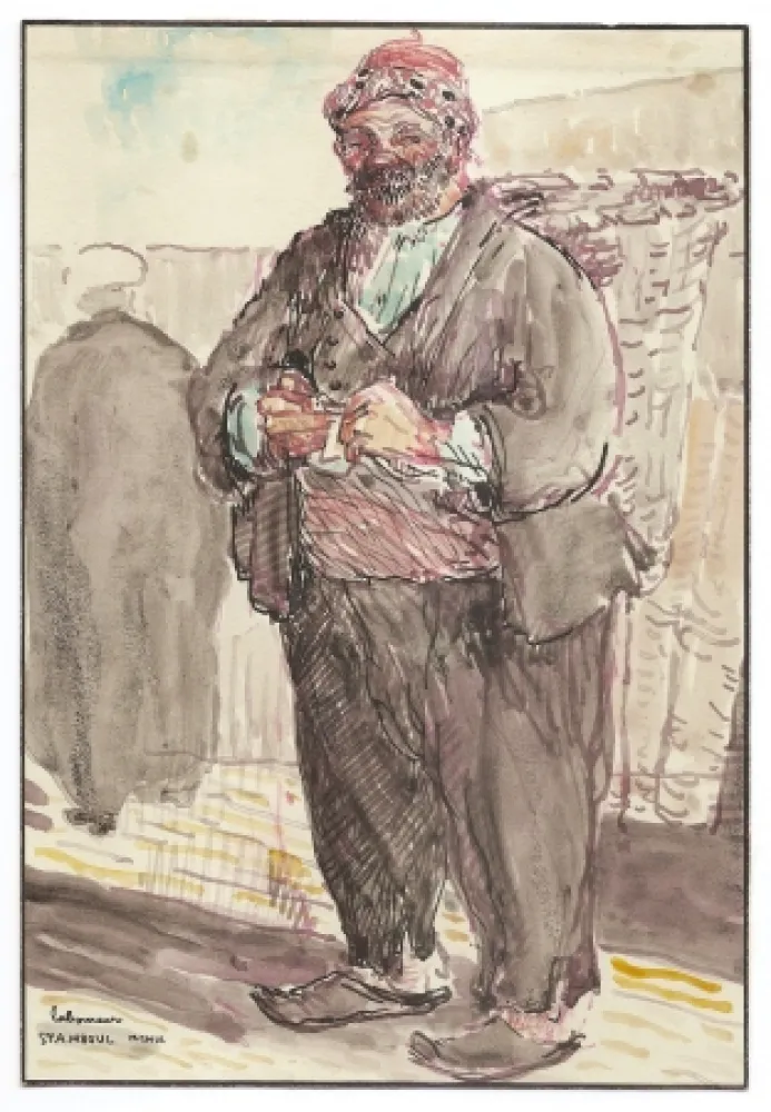 No Technical Laboureur - Le portefaix à Stamboul (Porter, Istanbul)