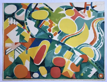 Lithograph Lagrange - Sans titre