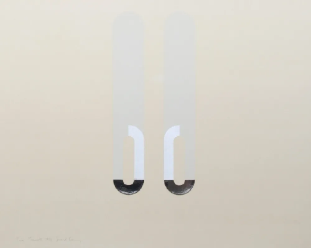 Screenprint Laing - Two Tunnels