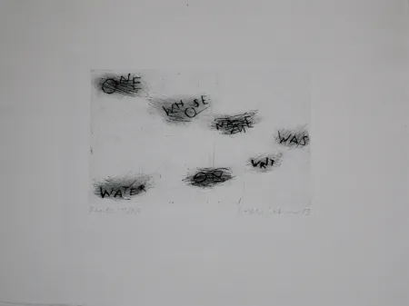 Drypoint Lakner - Keats